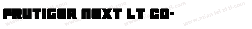 Frutiger Next LT CE字体转换